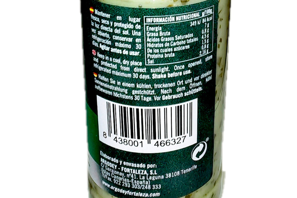 Magma salsa mojo verde 200 Gr.