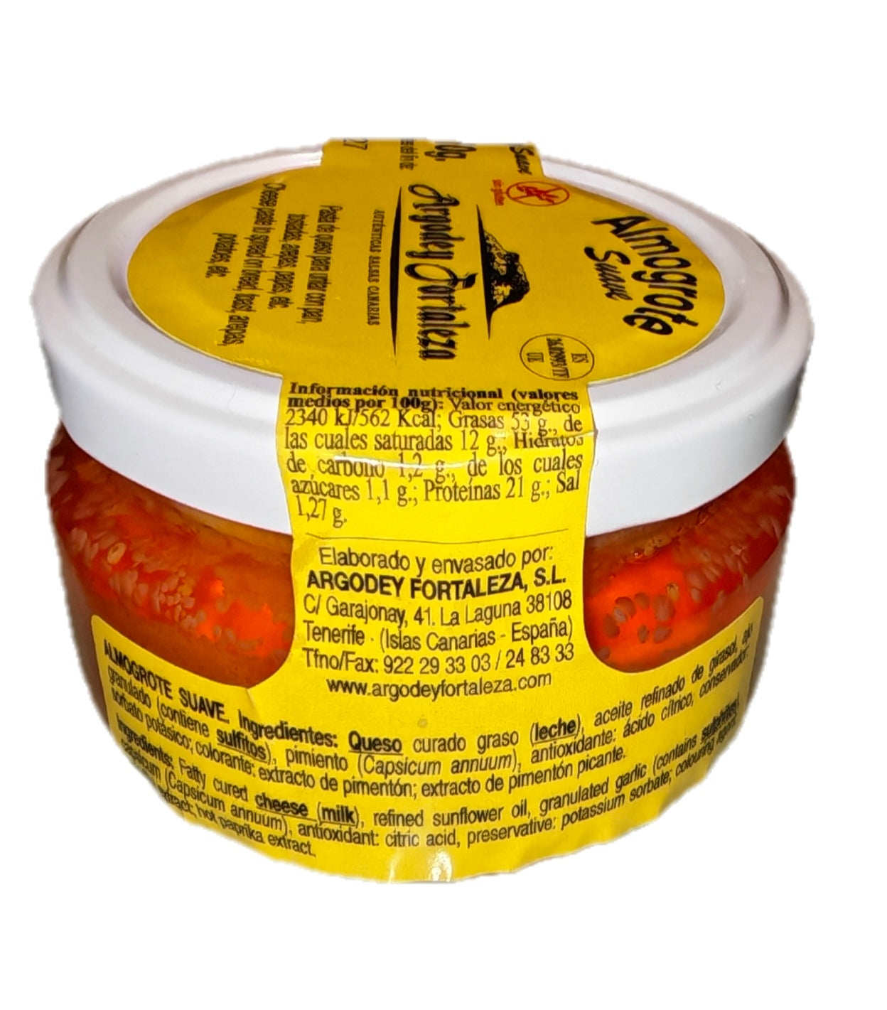 Almogrote Canario 110g Suave- Perfecta y Versátil para Untar con Pan, Tostadas, Arepas, Papas
