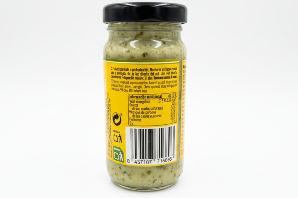 Mojo verde suave Salsa Argodey 90 Gr.