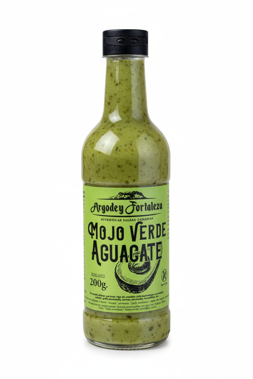 Salsa Mojo verde aguacate 200 Gr. Argodey
